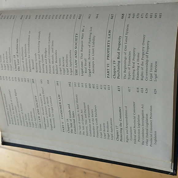 GUC 🇨🇦 Text Book - All About Law by Dwight L. Gibson & Terry G. Murphy - Picture 5 of 8